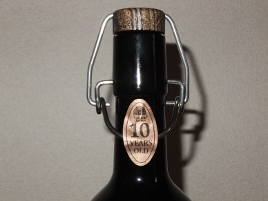 喚火萬膳 隧道貯蔵 10年古酒 表封